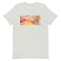 Short-Sleeve Unisex T-Shirt 'Pink glitters'