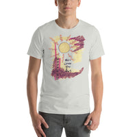 Short-Sleeve Unisex T-Shirt 'here comes the sun'