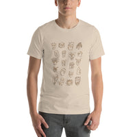 Short-Sleeve Unisex T-Shirt 'faces'