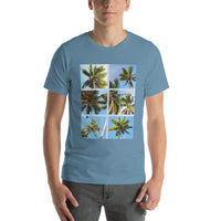 Short-Sleeve Unisex T-Shirt 'Palm trees'