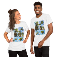 Short-Sleeve Unisex T-Shirt 'Palm trees'