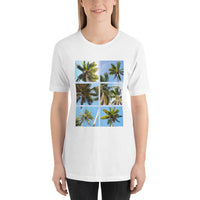 Short-Sleeve Unisex T-Shirt 'Palm trees'