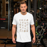 Short-Sleeve Unisex T-Shirt 'faces'