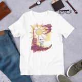 Short-Sleeve Unisex T-Shirt 'here comes the sun'