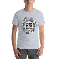 Short-Sleeve Unisex T-Shirt 'citizen of the world'