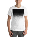 Short-Sleeve Unisex T-Shirt 'Black gradient'