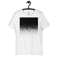 Short-Sleeve Unisex T-Shirt 'Black gradient'